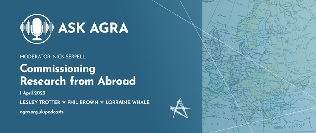 Ask AGRA - Commissioning Research from Abroad: April 2023